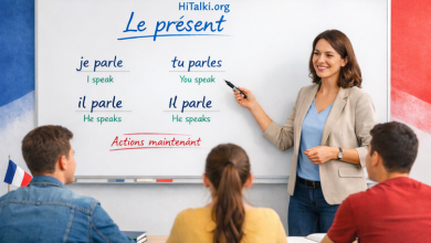 آموزش زمان حال در زبان فرانسه به زبان ساده به همراه مثال