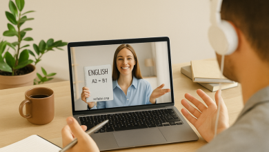 یادگیری زبان انگلیسی در ۳ ماه با برنامه A2 تا B1، تمرین روزانه و مدرس آنلاین